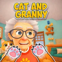 Cat And Granny is a delightful first-person simulation game that puts you in the paws of a mischievous kitten. Your mission? Prove to the old lady living with you that you are the true owner of the house.