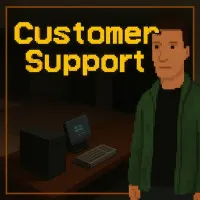 Customer Support Customer Support is an engaging simulator game that captivates players from the very start. At first glance, it appears to be a straightforward night-shift simulation where you manage simple tasks in a supermarket.