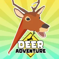 Deer Adventure Deer Adventure is an innovative open-world simulation sandbox game that invites players to step into the hooves of a unique deer with a flexible, stretchy neck. Set in a charming, slow-paced town filled with vibrant NPCs, vehicles.