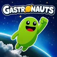 Gastronauts is a hub-based arcade progression game where you explore, upgrade, and launch into runs, repeating a loop of steady growth and escalating challenges.