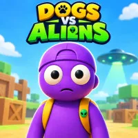 Dogs vs Aliens is a fun browser adventure where you rescue captured dogs, collect resources, and fight back against alien invaders.