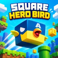 Square Hero Bird is a simple arcade game built around timing, balance, and quick reactions. You guide a bird, build an egg tower, and try to get through barriers without losing control.