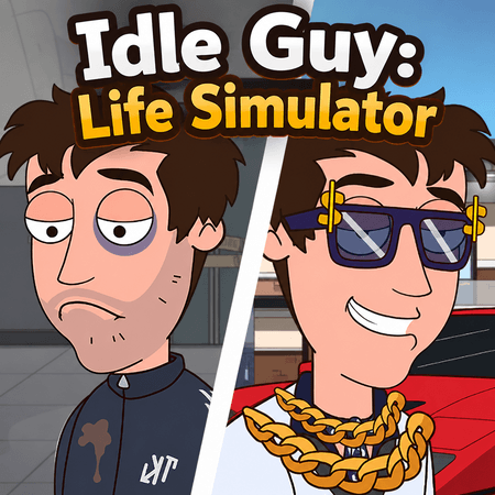 play Idle Guy: Life Simulator game