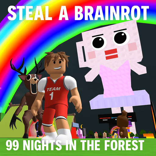 how to play Steal A Brainrot: 99 Nights In The Forest
