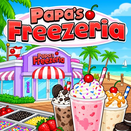 play Papa's Freezeria game